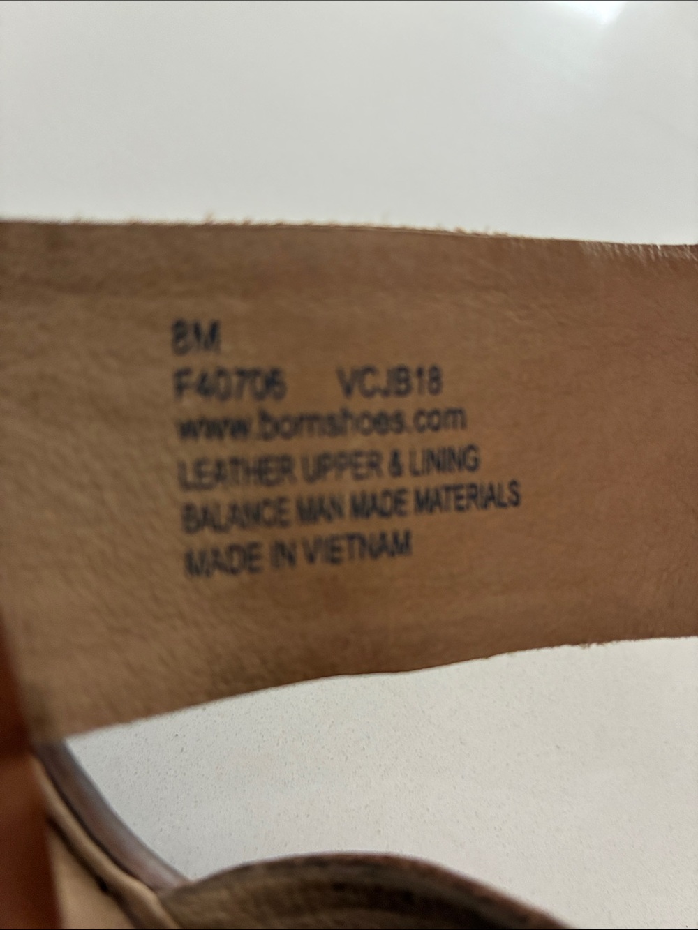 BORN EUC Wmn’s Genuine Leather Double-Band Buckle Slide Sandals in Cognac Size 8 - Picture 11 of 13